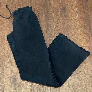 City Tech Black Wide Legged Sweat Pants Size Small